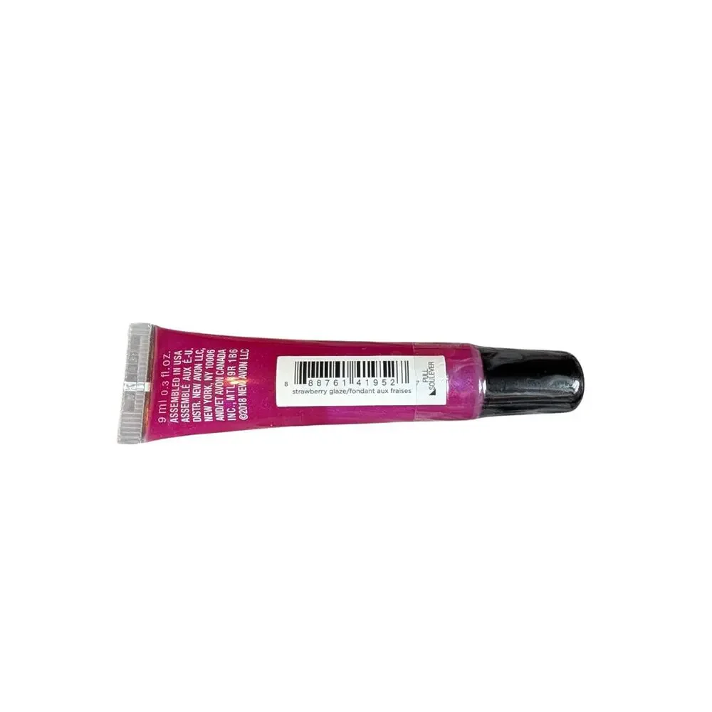 AVON Crave Strawberry Glaze Pink Lip Gloss NEW 9mL
